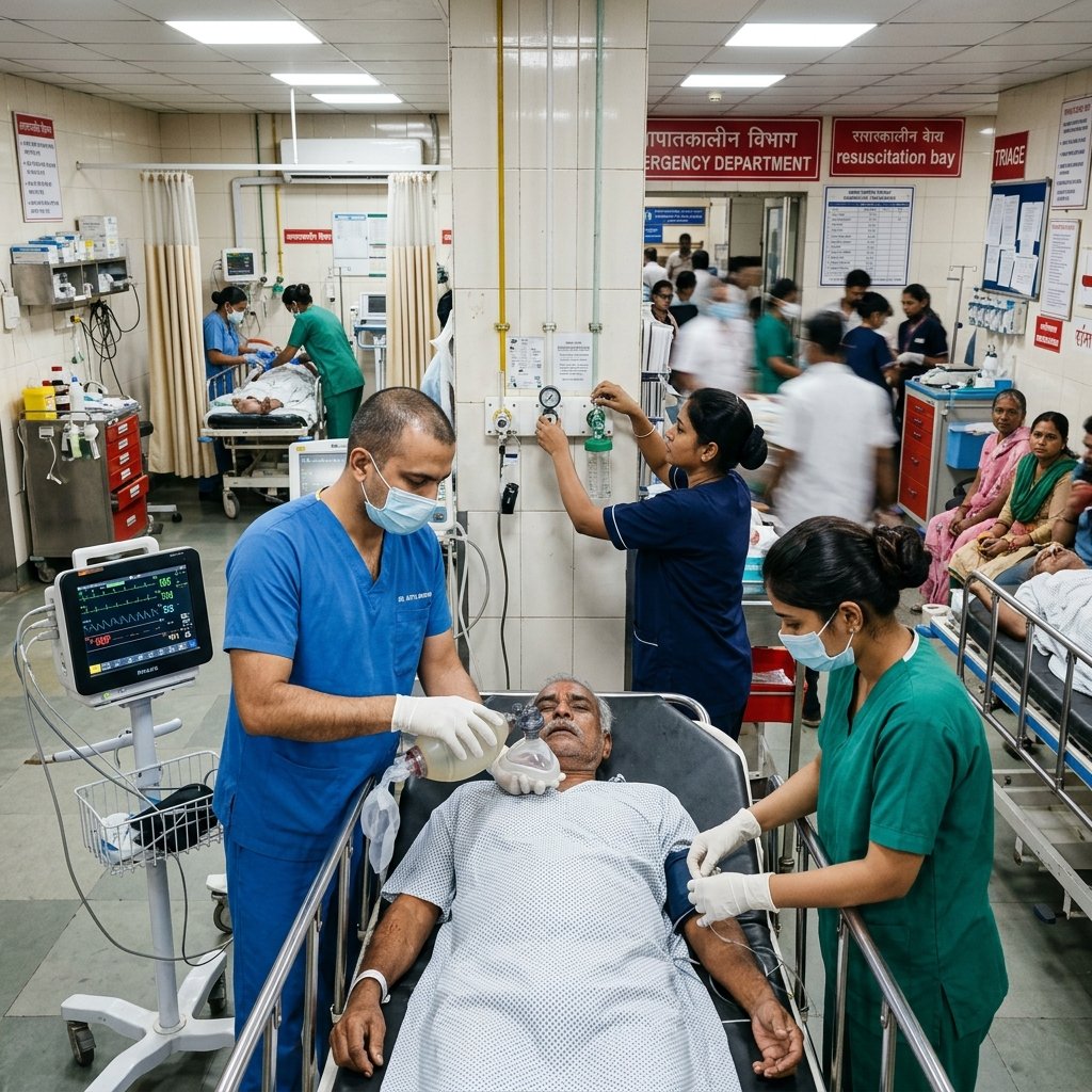 Emergency Care and Trauma Center at Vrindavan Hospital