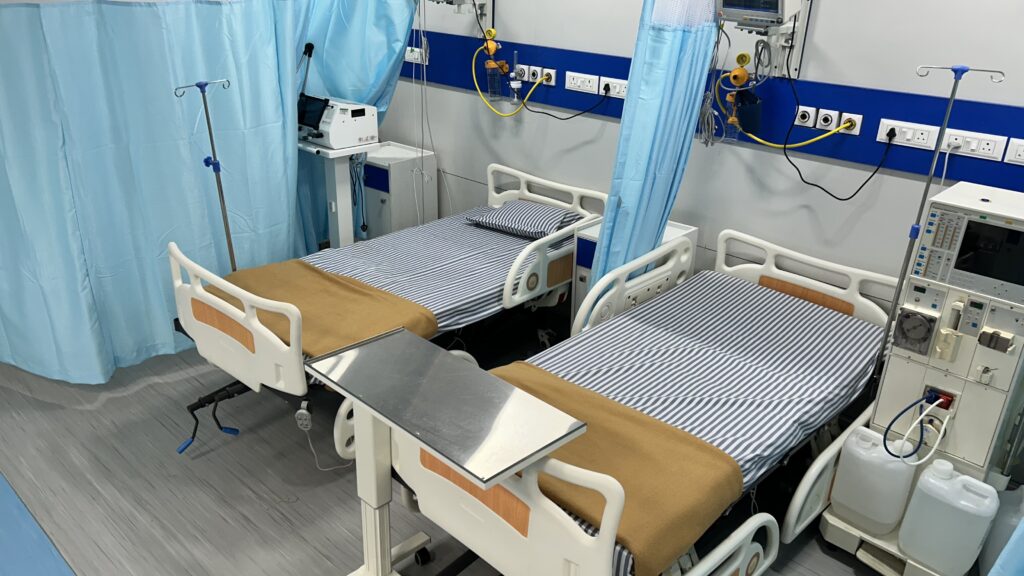 Family waiting area at hospitals in Kalyan, offering a supportive environment