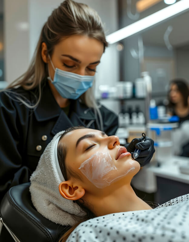 Laser treatment performed by the best cosmetologist in Kalyan at Vrindavan Hospital