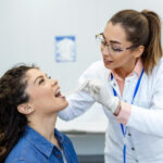 ENT specialist examining patient at Vrindavan Hospital Kalyan – ENT services in Kalyan