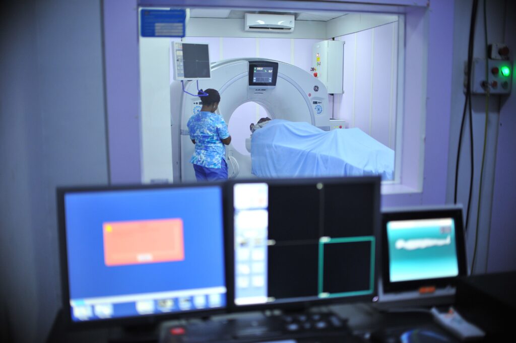 “Advanced medical facilities at Vrindavan Hospital”